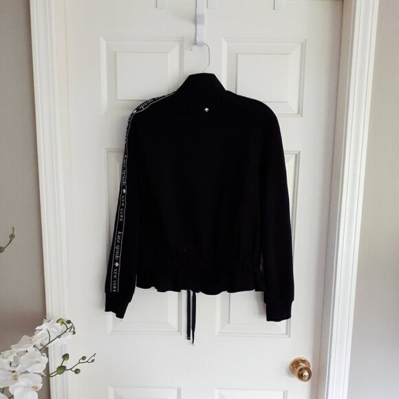 NWT Kate Spade “Heart It” logo ruffle sweatshirt & sweatpants athletic wear set - Picture 12 of 14
